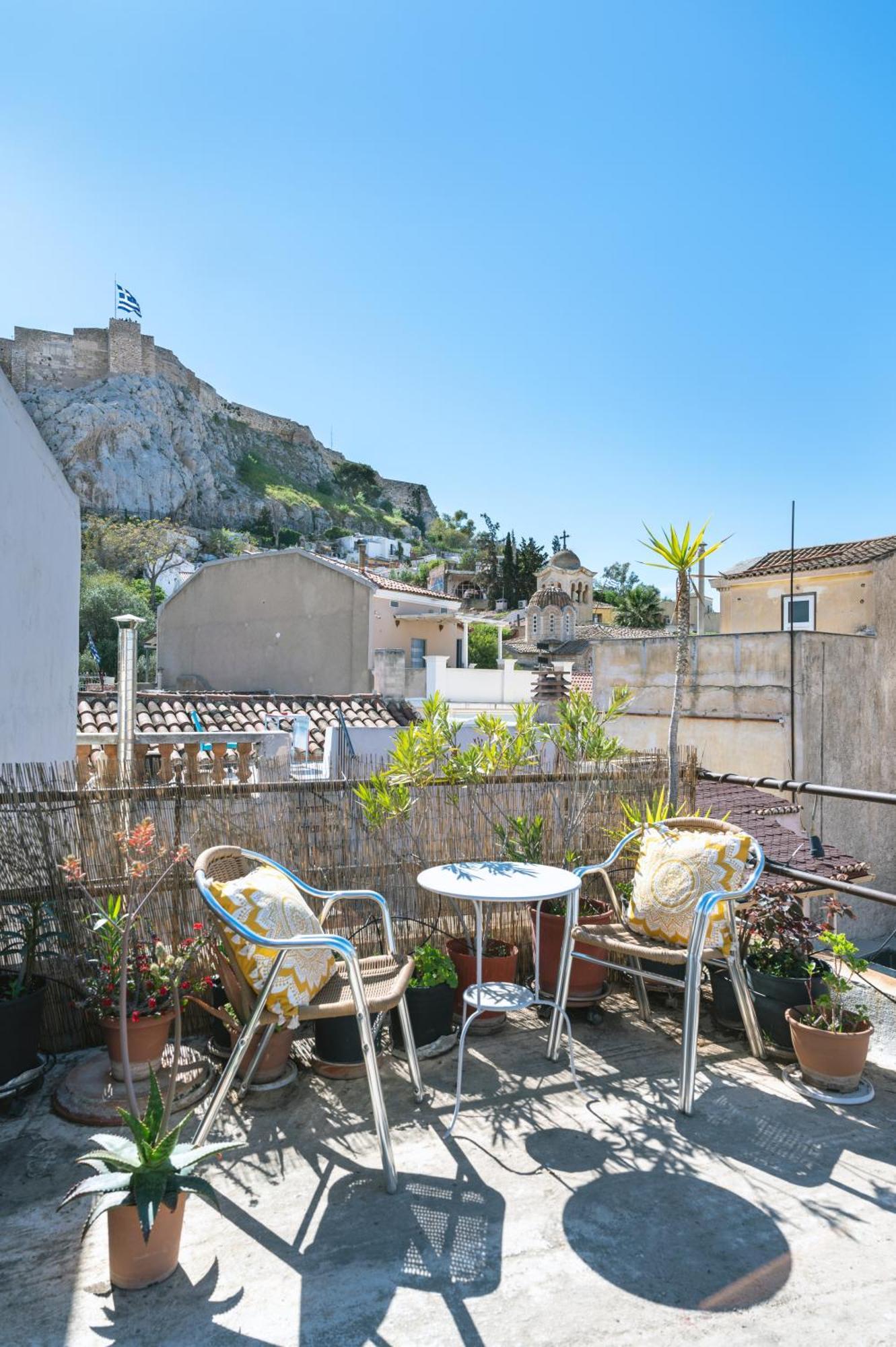 Acropolis Quiet House Lägenhet Aten Exteriör bild