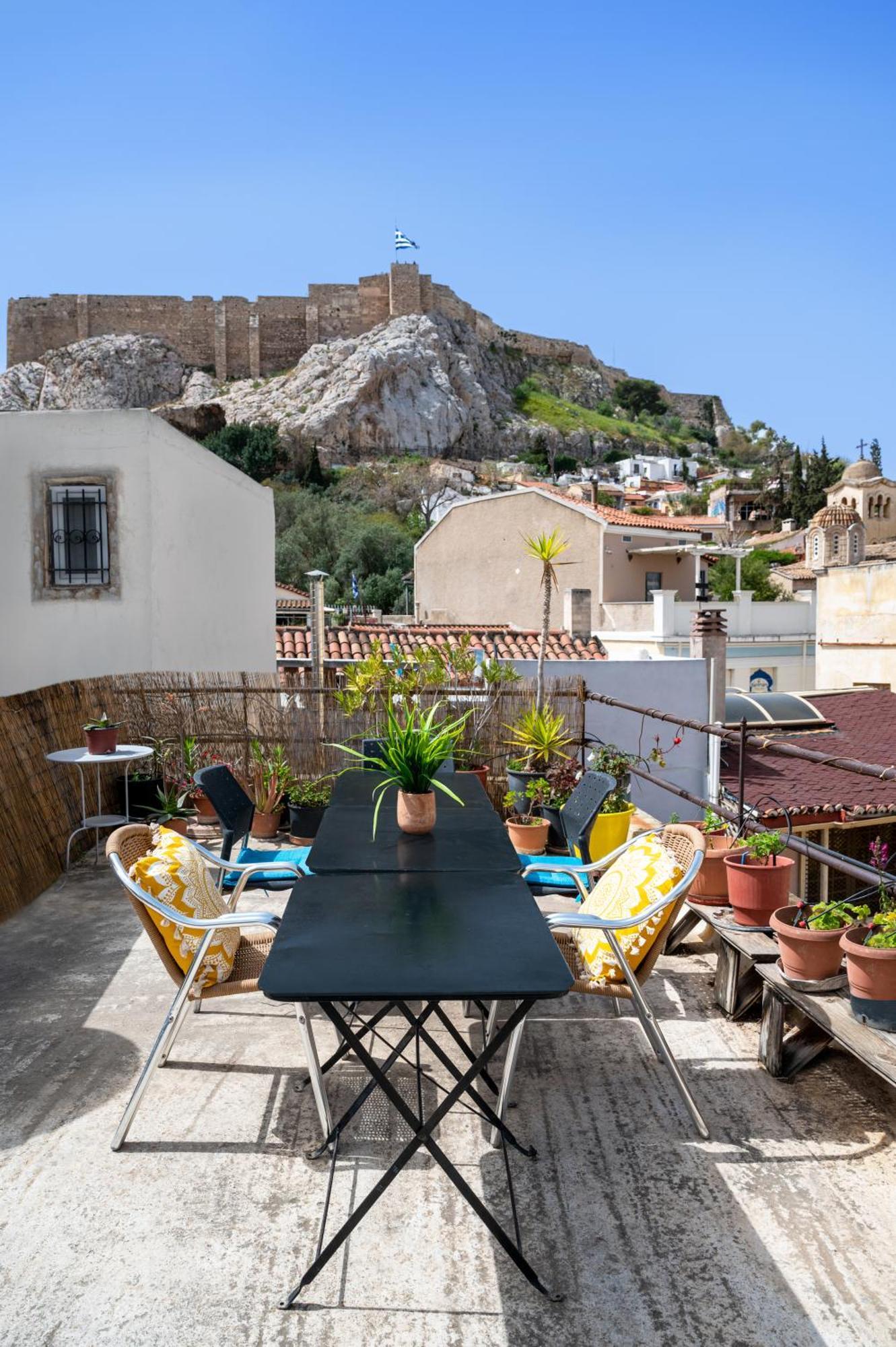 Acropolis Quiet House Lägenhet Aten Exteriör bild